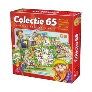 Colecție 65 jocuri de societate pentru copii imagine