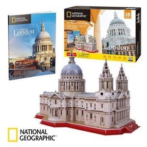 Puzzle 3D + Brosura Catedrala St. Paul, 107 piese imagine