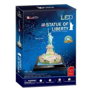 Puzzle 3D Led - Statuia Libertatii, 37 piese imagine