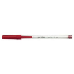 Pix, Senator, Stick Pen, seria 1000, 0.7 mm, plastic, rosu imagine