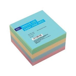 Rezerva cub hartie RTC, 500 file, 90 x 90 mm, 80 g/mp, color imagine