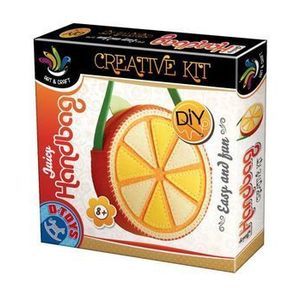 Joc creativ D-Toys Juicy Handbag - Set creatie geanta portocala imagine