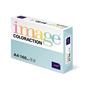 Carton color Coloraction, A4, 160g/mp, bleu pal-Lagoon, 250 coli/top imagine