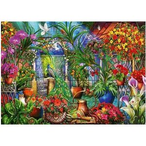Puzzle Bluebird - Marchetti Ciro: Tropical Green House, 1000 piese imagine