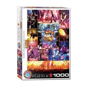 Puzzle Eurographics - KISS The Hottest Show on Earth, 1000 piese imagine