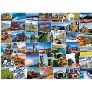 Puzzle Eurographics - Globetrotter: Canada, 1000 piese imagine