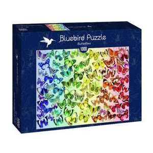 Puzzle Bluebird - Butterflies, 1000 piese imagine