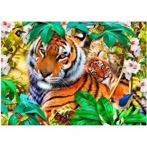 Puzzle tigri 1500 piese imagine