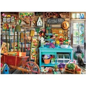 Puzzle Eurographics - The Potting Shed, 1000 piese imagine