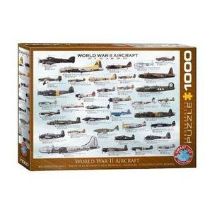 Puzzle Eurographics - World War II Aircrafts, 1000 piese imagine