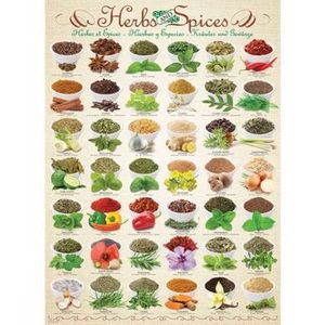 Puzzle Eurographics - Herbs and Spices, 1000 piese imagine