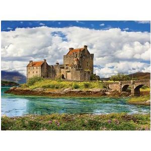 Puzzle Eurographics - Eilean Donan Castle Scotland, 1000 piese imagine