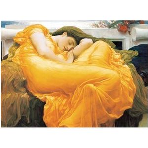 Puzzle Eurographics - Frederic Leighton: Frederick Lord Leighton: Flaming June, 1000 piese imagine