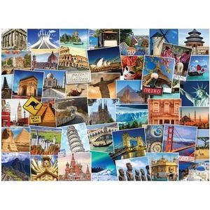 Puzzle Eurographics - World Globetrotter, 1000 piese imagine