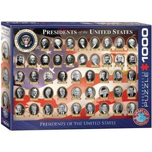 Puzzle Eurographics - Presidents of the USA, 1000 piese imagine