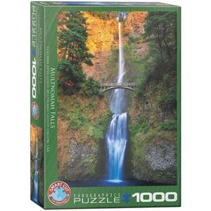 Puzzle Eurographics - Multnomah Watterfall: Oregon, 1000 piese imagine