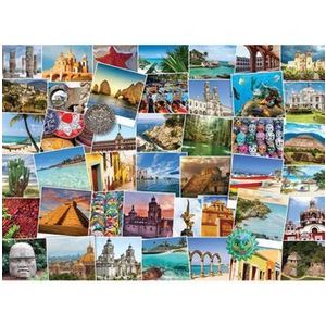 Puzzle Eurographics - Globetrotter Mexico, 1000 piese imagine