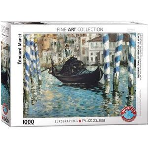 Puzzle Eurographics - Edouard Manet: Le Grand Canal, Venice, 1000 piese imagine