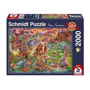 Puzzle Schmidt - Dragon's Teasure, 2000 piese imagine