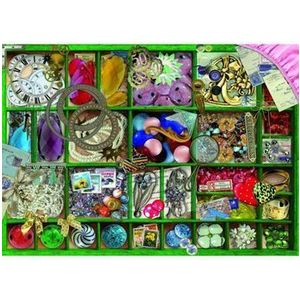Puzzle Bluebird - Green Collection, 1000 piese imagine