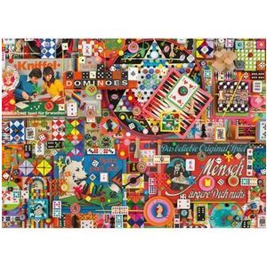 Puzzle Schmidt - Shelley Davies: Jocuri De Societate Vintage, 1000 piese imagine