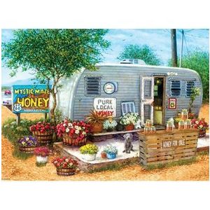Puzzle Eurographics - Janet Kruskamp: Honey for Sale, 500 piese XXL imagine