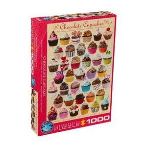 Puzzle Eurographics - Chocolate Cupcakes, 1000 piese imagine