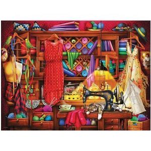 Puzzle Eurographics - Sewing Room, 1000 piese imagine