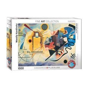 Puzzle Eurographics - Vassily Kandinsky: Yellow, Re, Blue, 1000 piese imagine