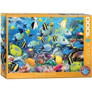 Puzzle Eurographics - Ocean Colors by Howard Robinson, 1000 piese imagine