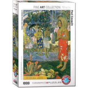 Puzzle Eurographics - Paul Gauguin: La Orana Maria, 1000 piese imagine