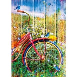 Puzzle Bluebird - Bluebirds on a Bicycle, 1000 piese imagine