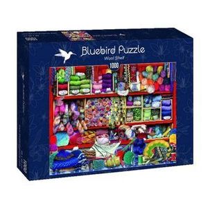 Puzzle Bluebird - Wool Shelf, 1000 piese imagine