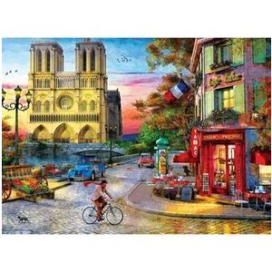 Puzzle Eurographics - Dominic Davison: Notre Dame by Dominic Davison, 1000 piese imagine