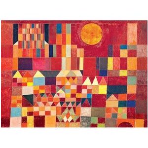 Puzzle Eurographics - Paul Klee: Castle and Sun, 1000 piese imagine