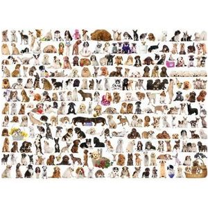 Puzzle Eurographics - The World of Dogs, 1000 piese imagine
