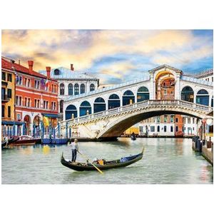 Puzzle Eurographics - Venice - Rialto Bridge, 1000 piese imagine