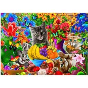 Puzzle Bluebird - Kitten Fun, 100 piese imagine