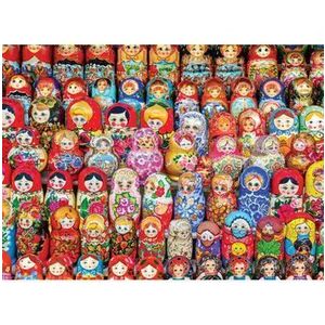 Puzzle Eurographics - Russian Matryoshka Dolls, 1000 piese imagine