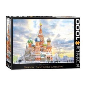 Puzzle Eurographics - Saint Basil's Cathedral: Moscow, 1000 piese imagine