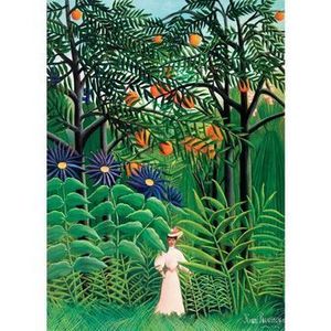 Puzzle Eurographics - Henri Rousseau: Women in an Exotic Forest, 1000 piese imagine