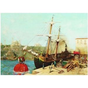 Puzzle Gold - Alberto Pasini: By the Golden Horn, 1000 piese imagine