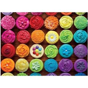 Puzzle Eurographics - Cupcake Rainbow, 1000 piese imagine
