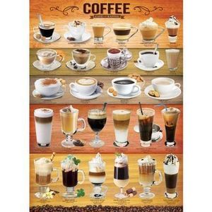 Puzzle Eurographics - Coffee, 1000 piese imagine