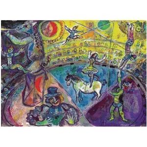 Puzzle Eurographics - Marc Chagall: The Circus Horse, 1000 piese imagine