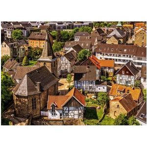 Puzzle Bluebird - Old Village, 1000 piese imagine