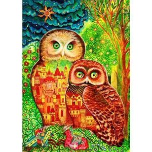 Puzzle Bluebird - Owls, 1000 piese imagine