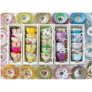 Puzzle Eurographics - Tea Cups Boxes, 1000 piese imagine