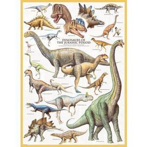 Puzzle Eurographics - Dinosaurier des Jura, 1000 piese imagine