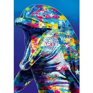 Puzzle Bluebird - Dolphin, 1000 piese imagine